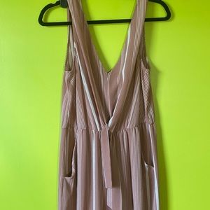 Dusty Rose jumper with pockets- Sz 12